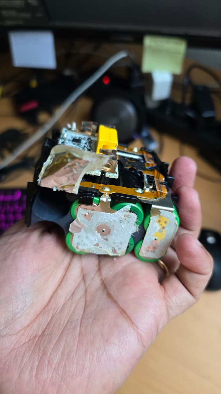 Battery pack construction detail